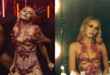 THE IDOL : Jocelyn’s metallic bodysuit in S1E02