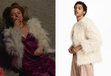 BARRACUDA QUEENS : Lollo’s faux fur white jacket in S1E01