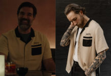 BLACK MIRROR : Mac’s bowling shirt in 6×01