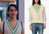 GLAMOROUS : Marco’s sleeveless jumper in S1E01