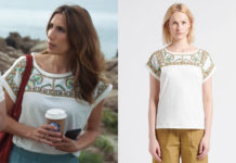 DEMAIN NOUS APPARTIENT : le t-shirt brodé de Morgane dans l’épisode 1458