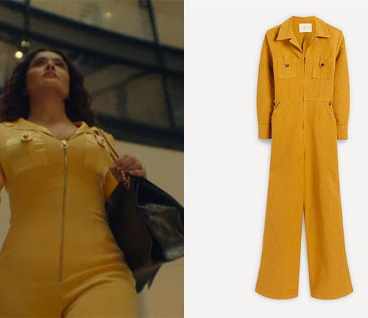 BLACK MIRROR : Salma’s yellow jumpsuit in S6E01