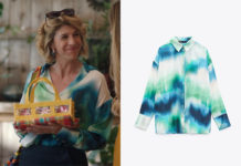 DEMAIN NOUS APPARTIENT : la chemise tie dye de Sandrine dans l’épisode 1455