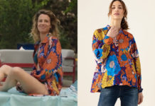 DEMAIN NOUS APPARTIENT : la blouse à fleurs de Soizic dans l’épisode 1443