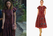 PLATONIC : Sylvia’s red dress in S1E04