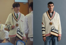 THE GOLDEN SPOON : Lee Seung-Cheon’s cream cricket sweater in S1E02
