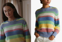 THE SUMMER I TURNED PRETTY : Belly’s striped sweater in S2E01