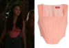 THE SUMMER I TURNED PRETTY : Belly’s pink corset crop top in S2E01