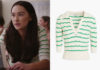 THE SUMMER I TURNED PRETTY : Belly’s Pointelle-knit polo shirt