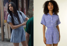 DEMAIN NOUS APPARTIENT : le total look vichy de Camille dans l’épisode 1462