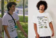 UN CONTE PARFAIT : le t-shirt « dinosaur » de David dans l’épisode 1×02