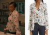 SWEET MAGNOLIAS : Helen’s floral blouse in S3E01