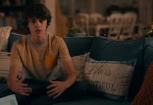 SWEET MAGNOLIAS : Kyle’s Life is beautiful print throw pillow