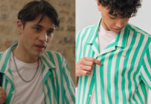 ICI TOUT COMMENCE : la chemise à rayures vertes de Léonard dans l’épisode 716