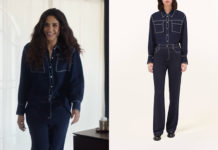 DEMAIN NOUS APPARTIENT : l’ensemble en soie bleu encre de Lisa