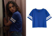 UN SI GRAND SOLEIL : le t-shirt bleu de Maéva dans l’épisode 1185