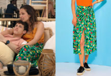 DEMAIN NOUS APPARTIENT : la jupe fleurie de Romy dans l’épisode 1467