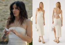 DEMAIN NOUS APPARTIENT : la robe écru de Roxane dans l’épisode 1471