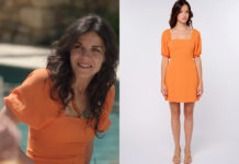 DEMAIN NOUS APPARTIENT : la minirobe orange de Roxane dans l’épisode 1469