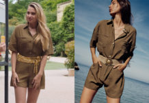 ICI TOUT COMMENCE : le combishort kaki de Salomé dans l’épisode 699