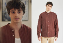 ICI TOUT COMMENCE : la chemise orange foncé de Thibaut dans l’épisode 698