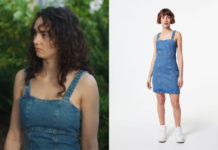 DEMAIN NOUS APPARTIENT : la robe en denim de Violette dans l’épisode 1472