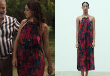 ICI TOUT COMMENCE : la robe rouge et bleu de Jasmine dans l’épisode 712