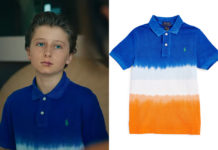 WHO IS ERIN CARTER : Antonio’s tie and dye polo shirt in S1E01