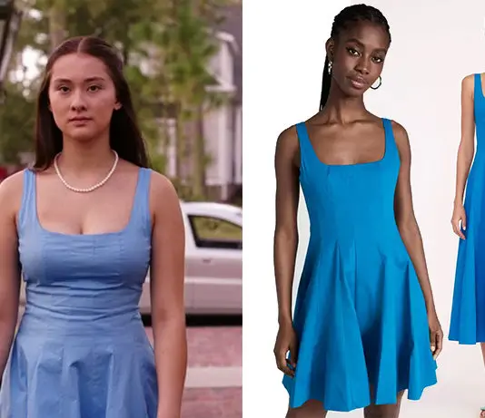 THE SUMMER I TURNED PRETTY : Belly’s blue dress in S2E08