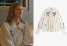 UN CONTE PARFAIT : la blouse ivoire de Candela dans l’épisode 2