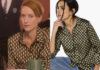 HEARTSTOPPER : Jane’s teardrops print shirt in S2E02
