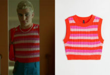 UN, DOS, TRES : Nouvelle Génération : le pull sans manches à rayures de Luca dans l’épisode 1
