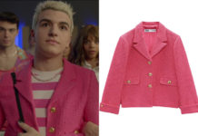 UN, DOS, TRES : Nouvelle Génération : le blazer rose de Luca dans l’épisode 1