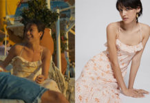 UN CONTE PARFAIT : la robe à fleurs jaunes de Margot dans l’épisode 3