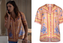 UN SI GRAND SOLEIL : la chemise imprimée de Margot dans l’épisode 1221