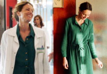 DEMAIN NOUS APPARTIENT : la robe verte de Soizic dans l’épisode 1484