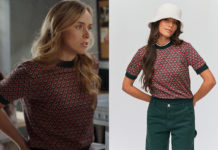 DEMAIN NOUS APPARTIENT : le t-shirt jacquard d’Adèle dans l’épisode 1519