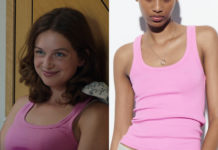 ICI TOUT COMMENCE : le débardeur côtelé rose de Carla dans l’épisode 755