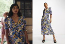 ICI TOUT COMMENCE : la robe à fleurs de Deva dans l’épisode 744