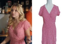 DEMAIN NOUS APPARTIENT : la robe rouge pour le départ de Judith dans l’épisode 1507