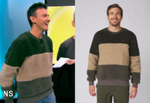 ON N’EST PAS DES PIGEONS : Loïc défend son sandwich dans un pull belge