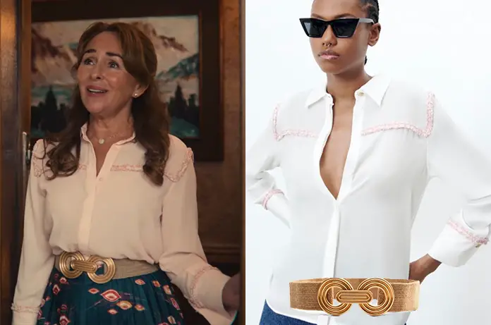 EDUCATION Maureen’s outfit S4E01