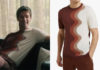 GEN V : Luke’s Swirl Stripe short-sleeve sweater in S1E01