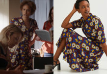 UN SI GRAND SOLEIL : la robe à fleurs de Mo dans l’épisode 1235