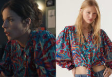 DEMAIN NOUS APPARTIENT : la blouse à nouer de Roxane dans l’épisode 1524