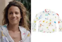 DEMAIN NOUS APPARTIENT : la chemise « oiseaux » de Soizic dans l’épisode 1518