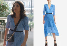 DEMAIN NOUS APPARTIENT : la robe bleue de Soraya dans l’épisode 1514