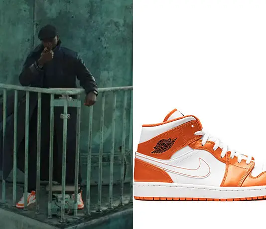 LUPIN : les baskets orange d’Assane dans l’épisode 3×01