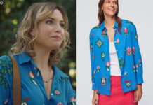 ICI TOUT COMMENCE : la chemise bleue de Bérénice dans l’épisode 779