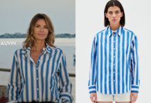 DEMAIN NOUS APPARTIENT : la chemise à rayures de Chloé dans le nouveau générique